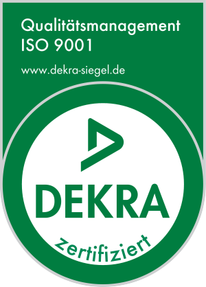 DEKRA ISO 9001:2015 Qualitätsmanagement Zertifikat — PHS Magnum